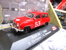 SAAB 95 Rally di Montecarlo 1961 #303 Carlsson / Svensson RARO IXO Altaya 1:43