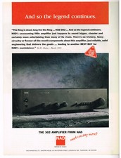 NAD Ad 302 Amplifier The