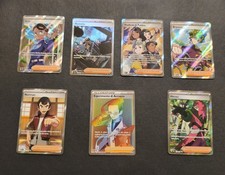 Lotto Pokémon 7 Carte Originali Allenatori Full Art ✨ | Olografiche Holo