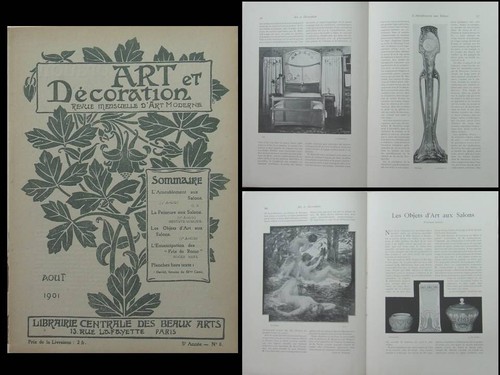 Art decoration aout 1901 - -,