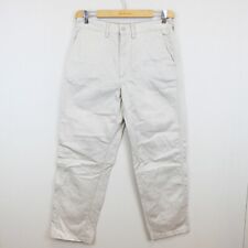 Pantalone Avirex Taglia W31 Uomo Logo Comodo Cotone Pratico Tinta Unita Man