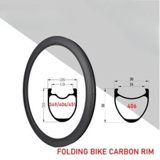 349/406/451 Cerchio Bicicletta