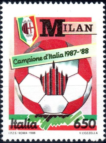 1988 italia repubblica milan - italia,
