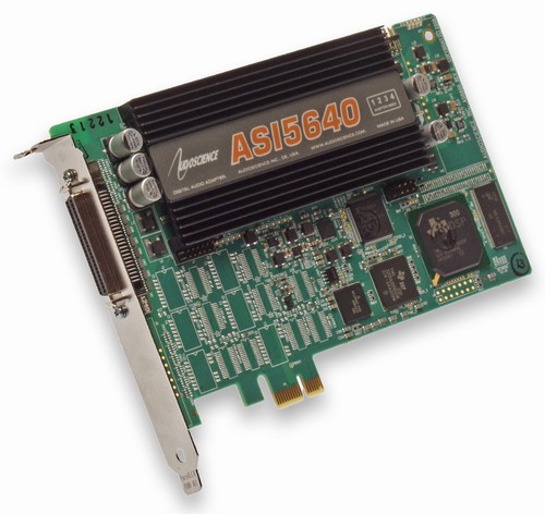Audioscience asi5640 pcie - audioscience,