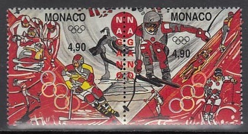 Monaco corriere 1997 yvert - monaco,