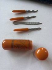 Antico Set Da Manicure In Bachelite Primi 900