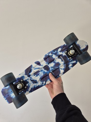 Penny blue indigo tie - indigo, dye