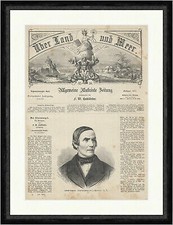 Johann Oppolzer Marastoni Austria Medico Diagnosi Insegnante Facsimile_E 18521