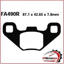 PASTIGLIE FRENO PER MOTO QUAD POLARIS RANGER RZR 170 09> ANTERIORE EBC FA490R