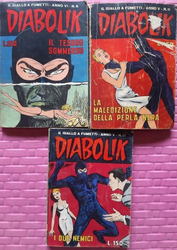 Diabolik originale anno - anno, vi