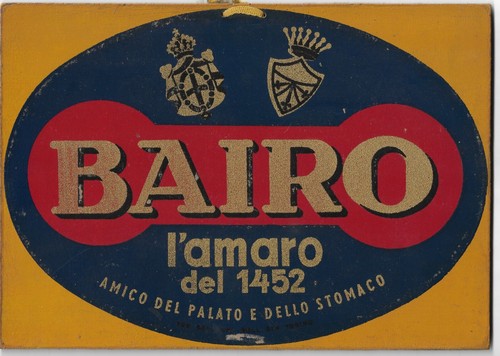 Amaro bairo targa litografata - amaro,