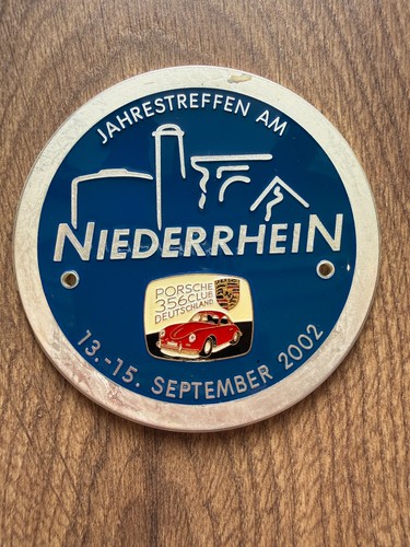 Targa distintivo porsche - targa,
