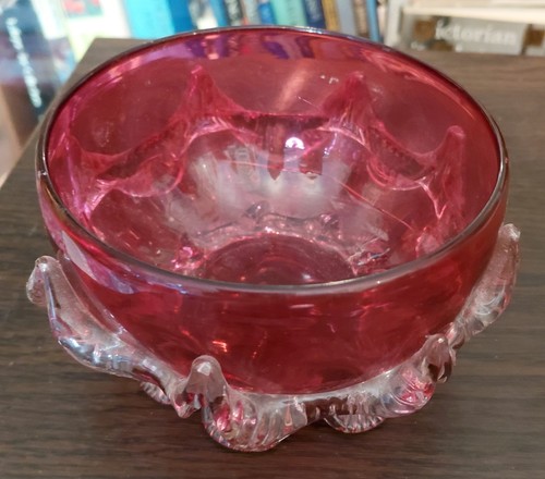 Antique victorian cranberry - victorian,