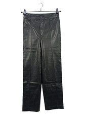 ZARA Pantaloni in ecopelle