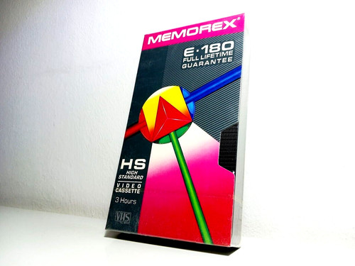 Vhs videocassetta memorex - memorex, e