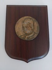 RARO CREST MEDAGLIA MEDAGLIONE ANTONELLO DA MESSINA MONETA SCULTURA MILITARE 