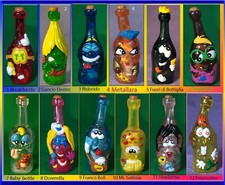 KINDER SURPRISE Gli Sbottigliati 2001 Ferrero Brioss bottiglie