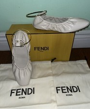 Ballerine Fendi Filo in pelle