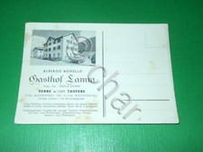 Cartolina Tubre / Taufers ( Val Monastero ) - Albergo Agnello / Gasthof Lamm.