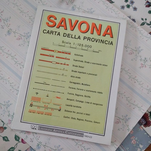Savona carta della - della, provincia