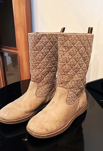 Stivaletti ragazza fendi 35 - stivaletti,