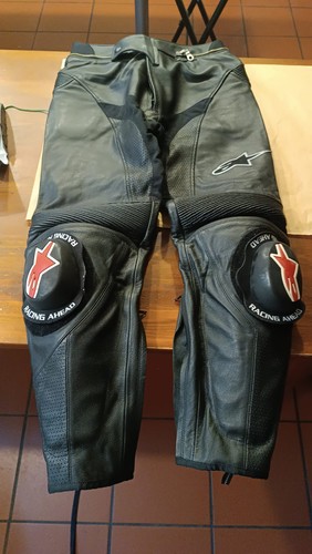 Pantaloni pelle alpinestars - pantaloni,