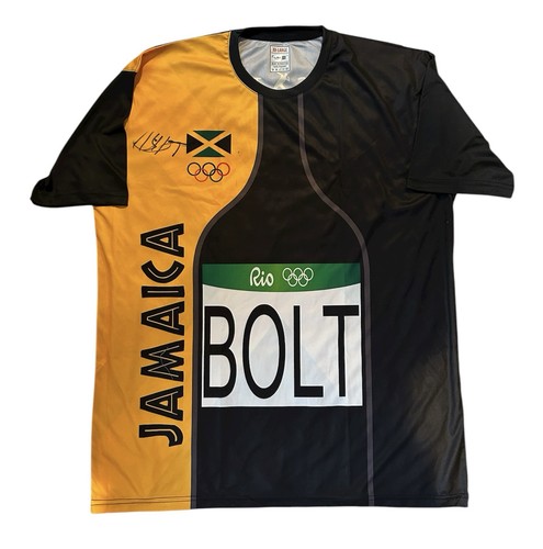 Maglia usain bolt firmata - maglia,