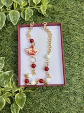 Collana con Coffa Decorata  In