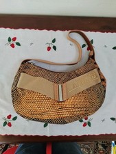 Borsa in tela roberto cavalli freedom multicolore