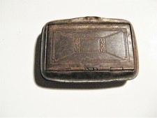 PORTA  TABACCO   IN   METALLO