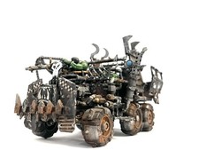 KAMION DEGLI ORKI Warhammer 40000 Ork Truck 40k miniatura veicolo Pro Painted