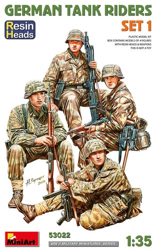 German tank riders - riders, 1