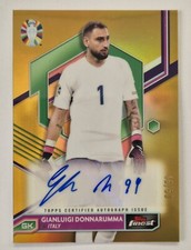 GIANLUIGI DONNARUMMA AUTOGRAFATA CARD ORO TOPPS AUTO GOLD ITALIA NUMERATA /50 ?
