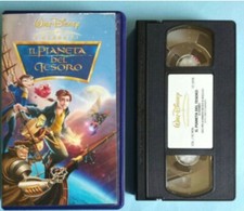 VHS Film Ita Animazione Walt Disney Il Pianeta Del Tesoro - custodia danneggiata