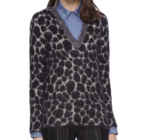 Maglione collo gucci effetto - gucci,