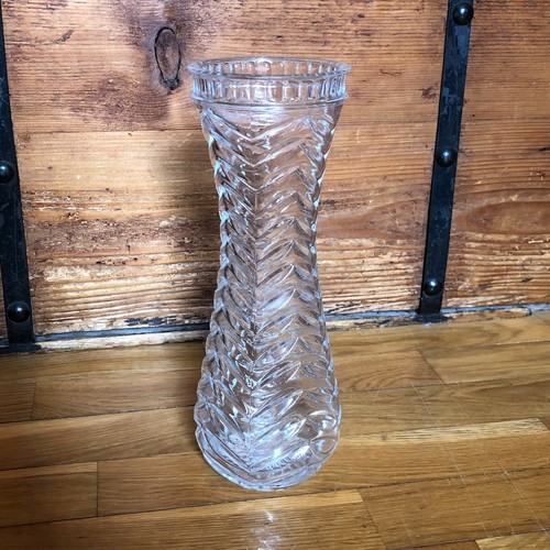 Antico vaso vetro cilidrico - vaso, in