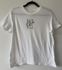 T-shirt grafica vintage anni 90 Armani Exchange giornata spiaggia italiana Giorgio - Large