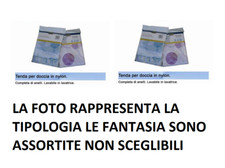 Tenda per doccia impermeabile  tendina vasca da bagno vari colori 