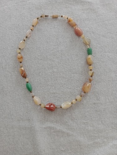 Collana agata quarzo - collana,