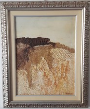 ANTONIO MINEZZI - Paesaggio - olio su tela 1989 - autentica su foto + catalogo