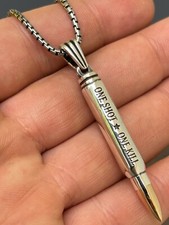 Ciondolo vero argento sterling