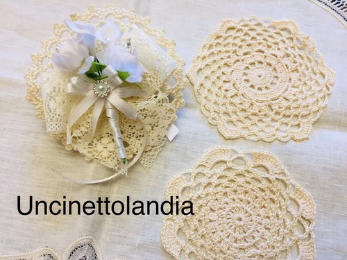 Centrino ecru shabby chic