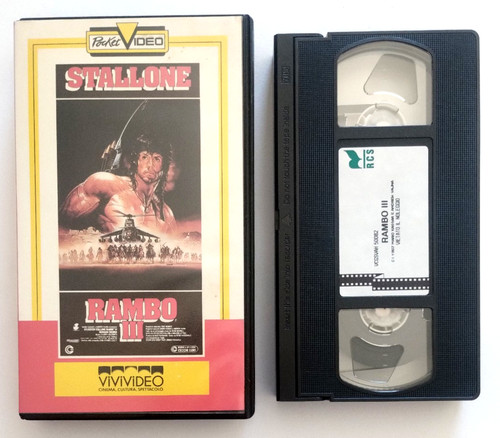 Vhs rambo iii - vhs, 3