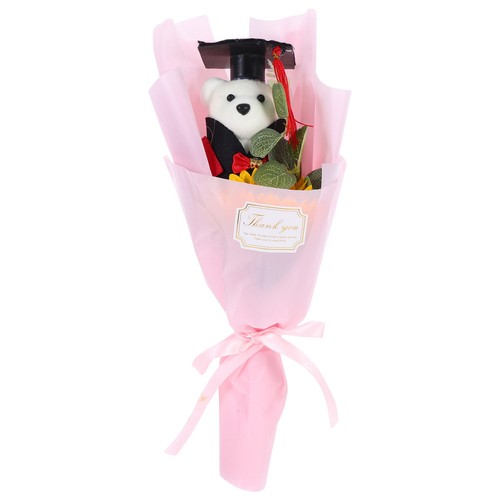 Peluche flower bouquet - , laurea