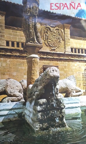 Vintage spanish tourism poster - tourism,