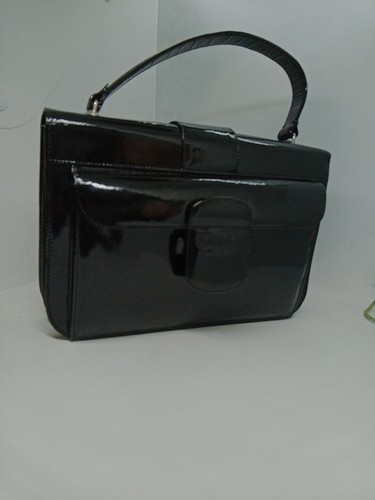 Borsa vintage vernice pelle - vintage, in