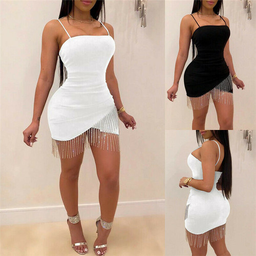 Vestito donna corto sexy festa