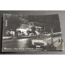 Cartolina Miramare - Viale Principe di Piemonte - Notturno