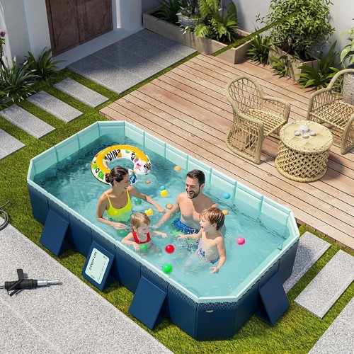 Piscina lunga rettangolare - piscina,