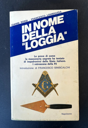 Libro massoneria nome della - massoneria,
